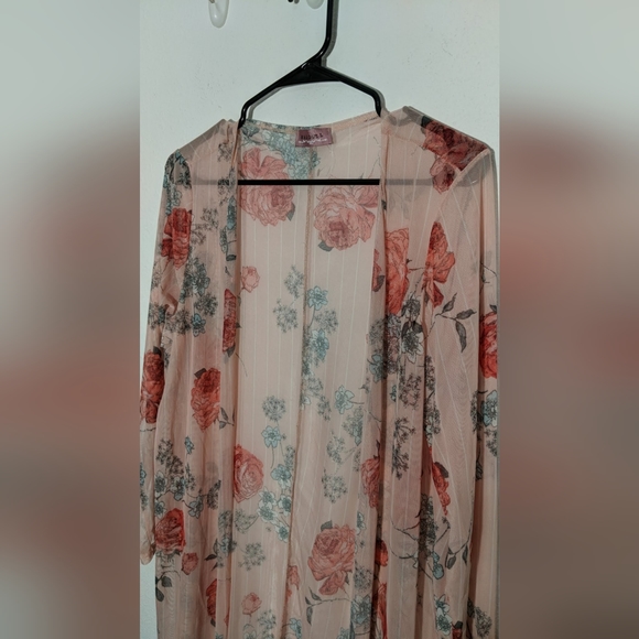 Bundle of four open front cardigans plus size 2X - Picture 4 of 13